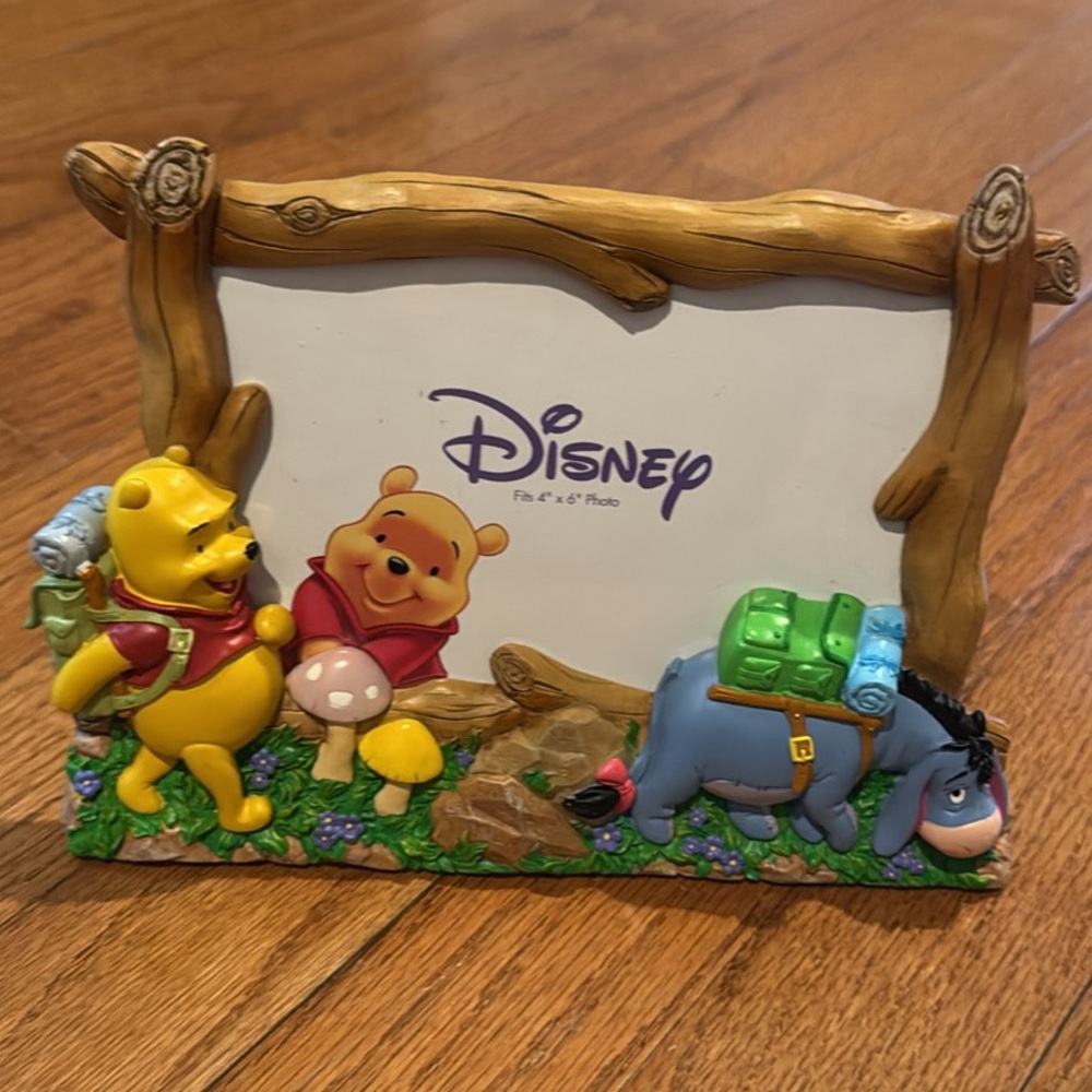 Disney Colorful Winnie the Pooh and Eeyore Frame